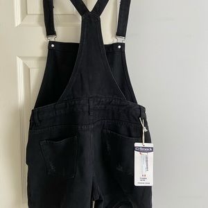Denim Overall Short